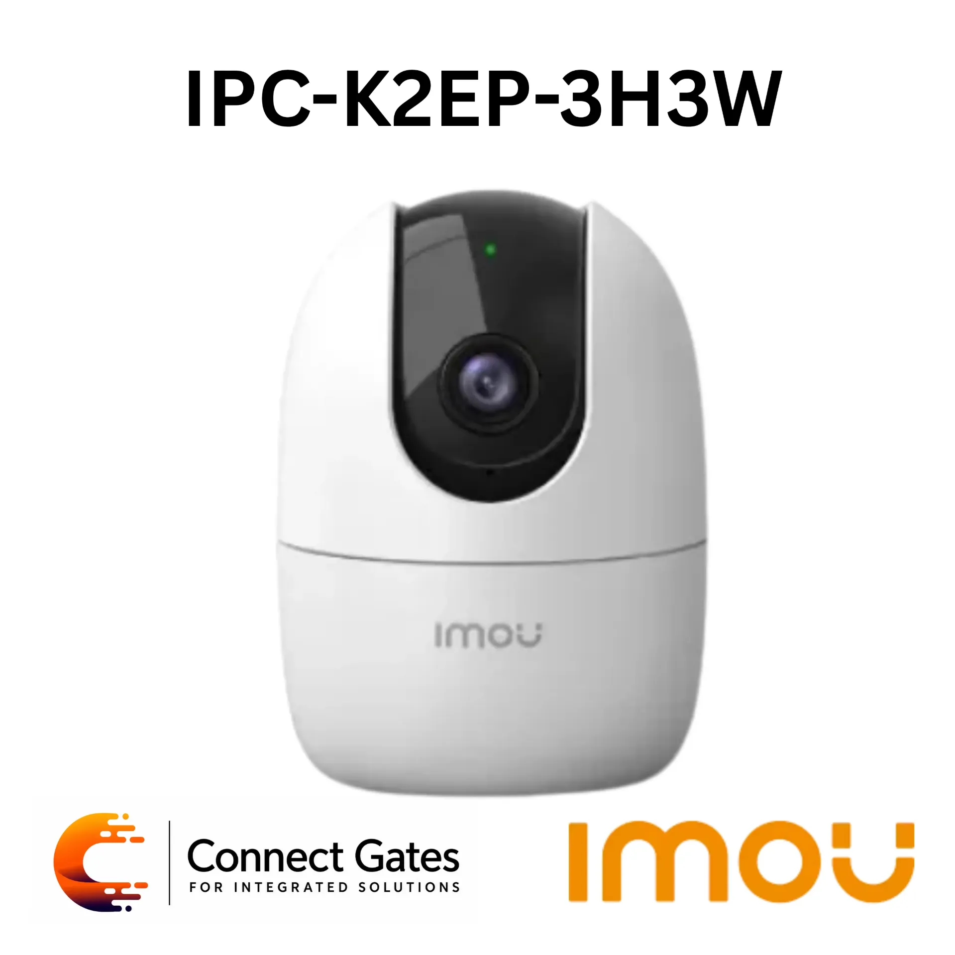 [IPC-K2E2P-3H3W] Imou IPC-K2E2P-3H3W – Ranger 2 3MP Indoor Wi-Fi Pan & Tilt Camera with Wi-Fi 6, Smart Tracking & Privacy Mode