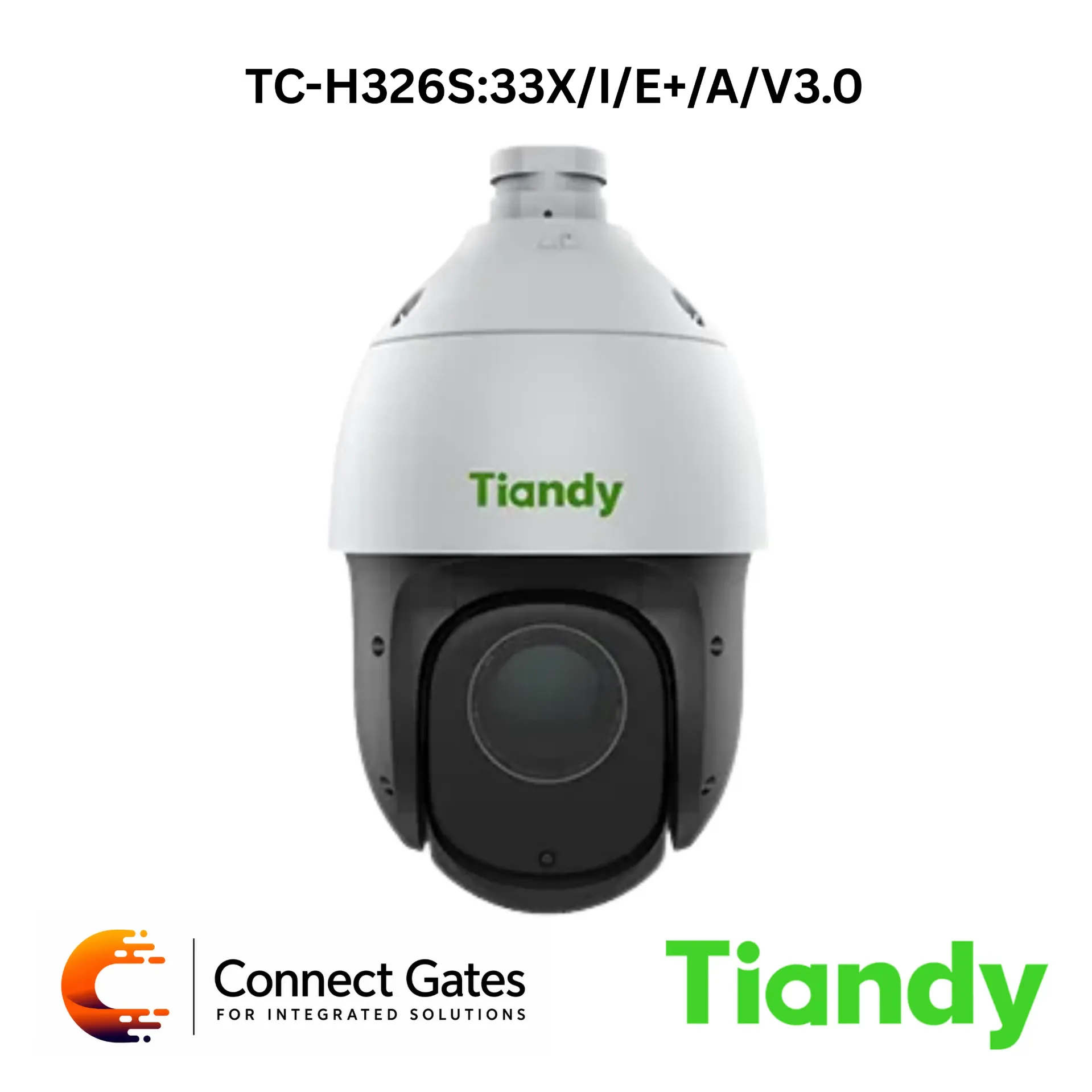 [TC-H326S:33X/I/E+/A/V3.0] Tiandy TC-H326S:33X/I/E+/A/V3.0 – 2MP 33× Starlight IR POE AI PTZ Camera