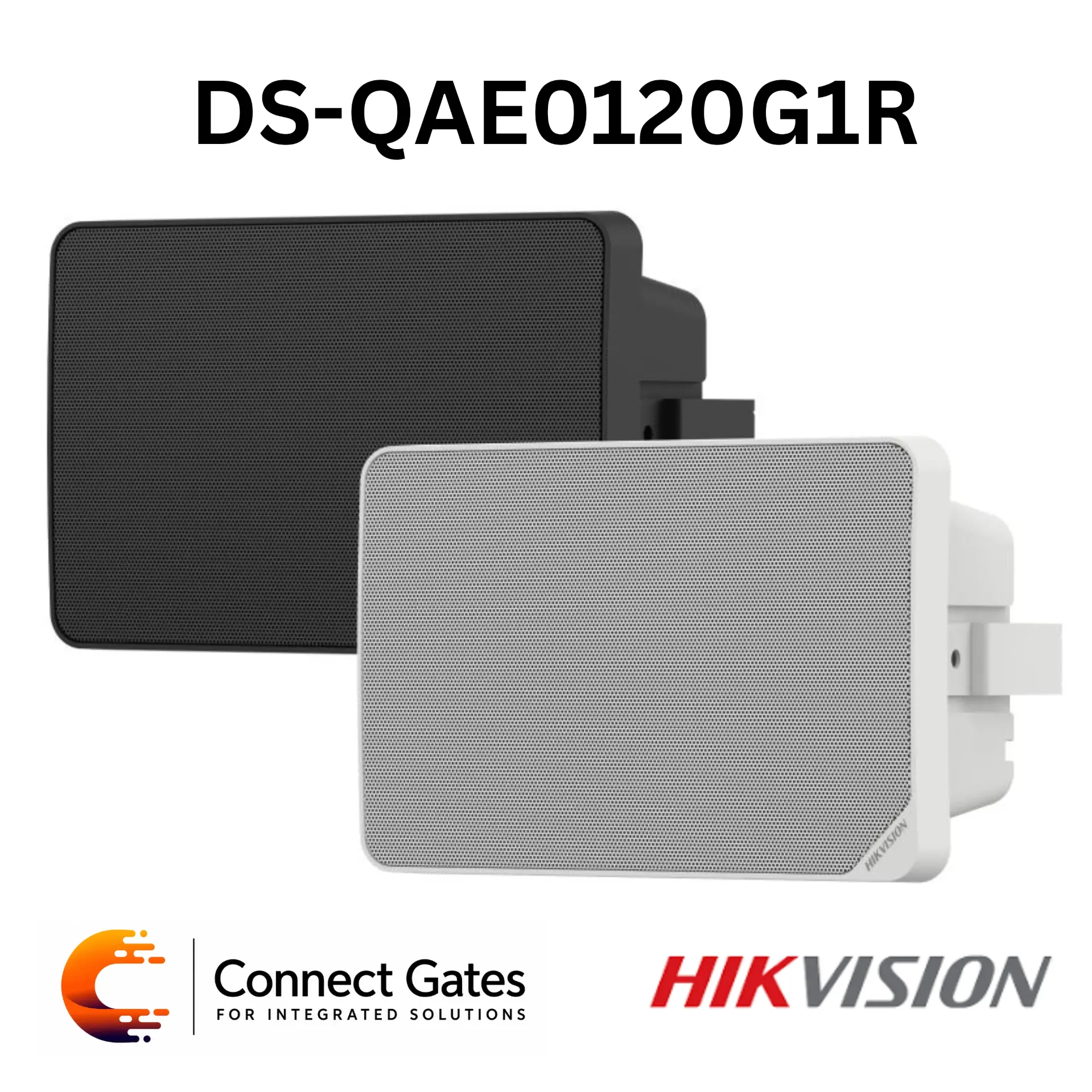 Hikvision DS-QAE0120G1R – 20W Analog Cabinet Speaker with 70V / 100V Power Taps & 8Ω Input