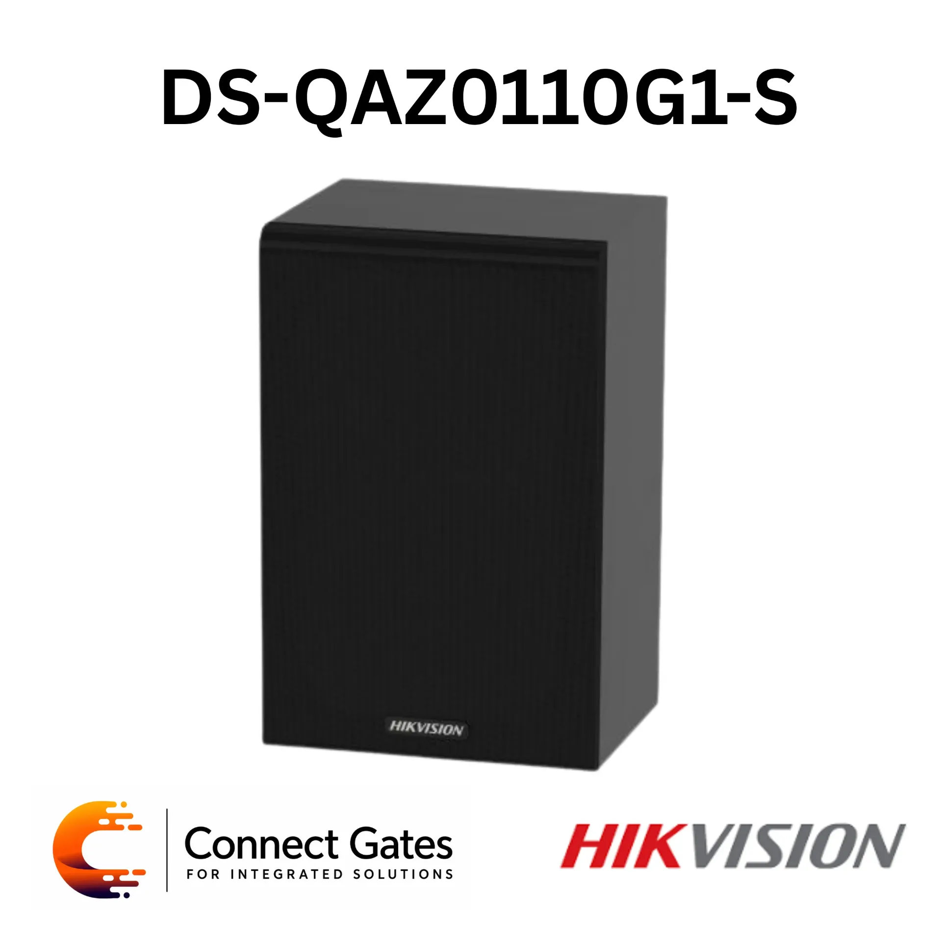 [DS-QAZ0110G1-S] Hikvision DS-QAZ0110G1-S – 10W Cabinet Secondary Speaker with Fixed Resistance Input & Wall-Mount Installation