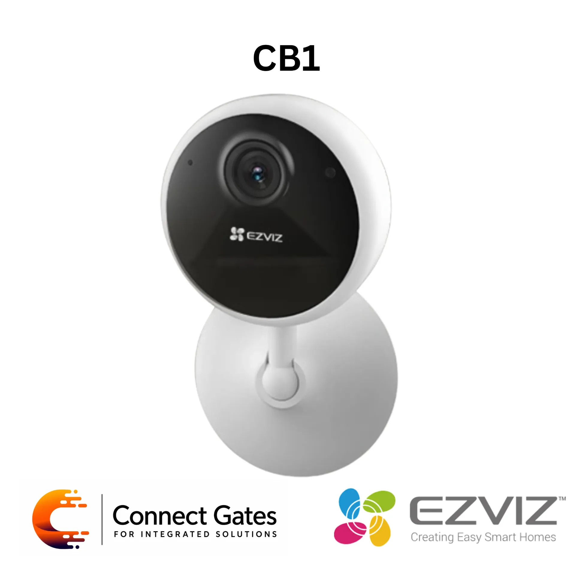 [CB1] EZVIZ CB1 Wire-Free Smart Home Battery Camera – 1080p, Smart Human Motion Detection, Two-Way Talk, IR Night Vision 5m, Magnetic Base, 1600mAh Battery, 512GB Storage.