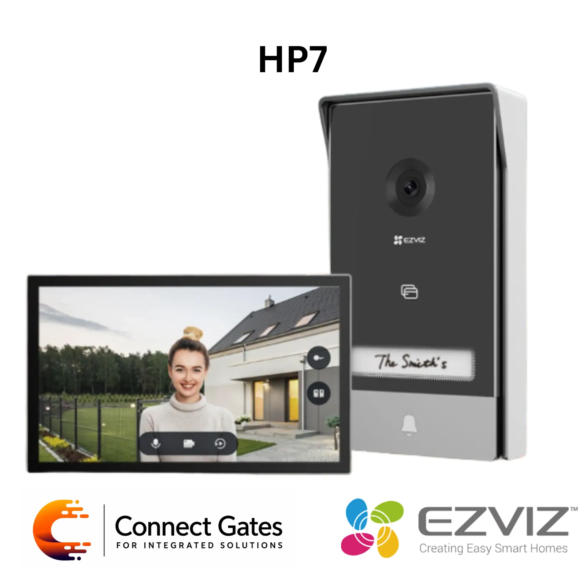 [HP7] EZVIZ HP7 2K Smart Home Video Doorphone with 7-Inch Touch Screen