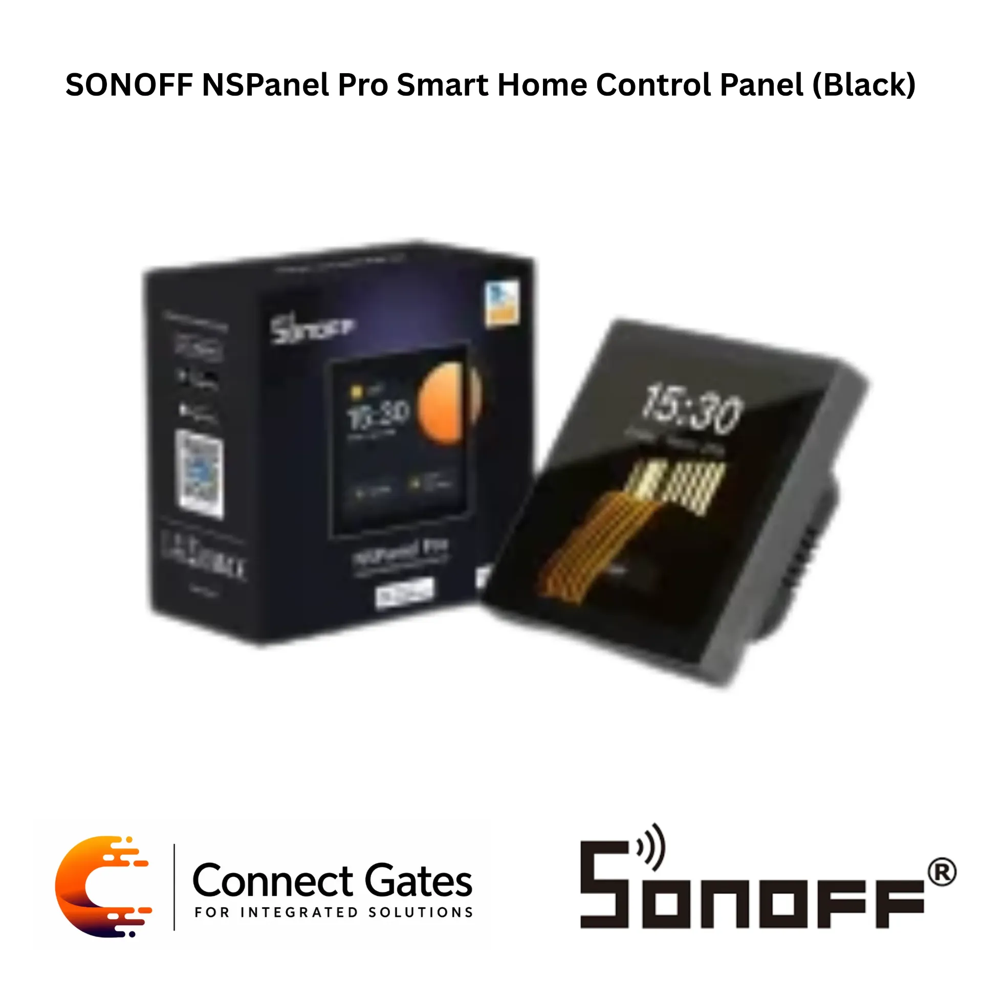 [sonoff_1102] SONOFF NSPanel Pro Smart Home Control Panel – Black / Dim Gray | 3.95” Touchscreen, Built-in Zigbee 3.0 Hub, Camera Viewer, Wi-Fi Smart Home Control Panel.