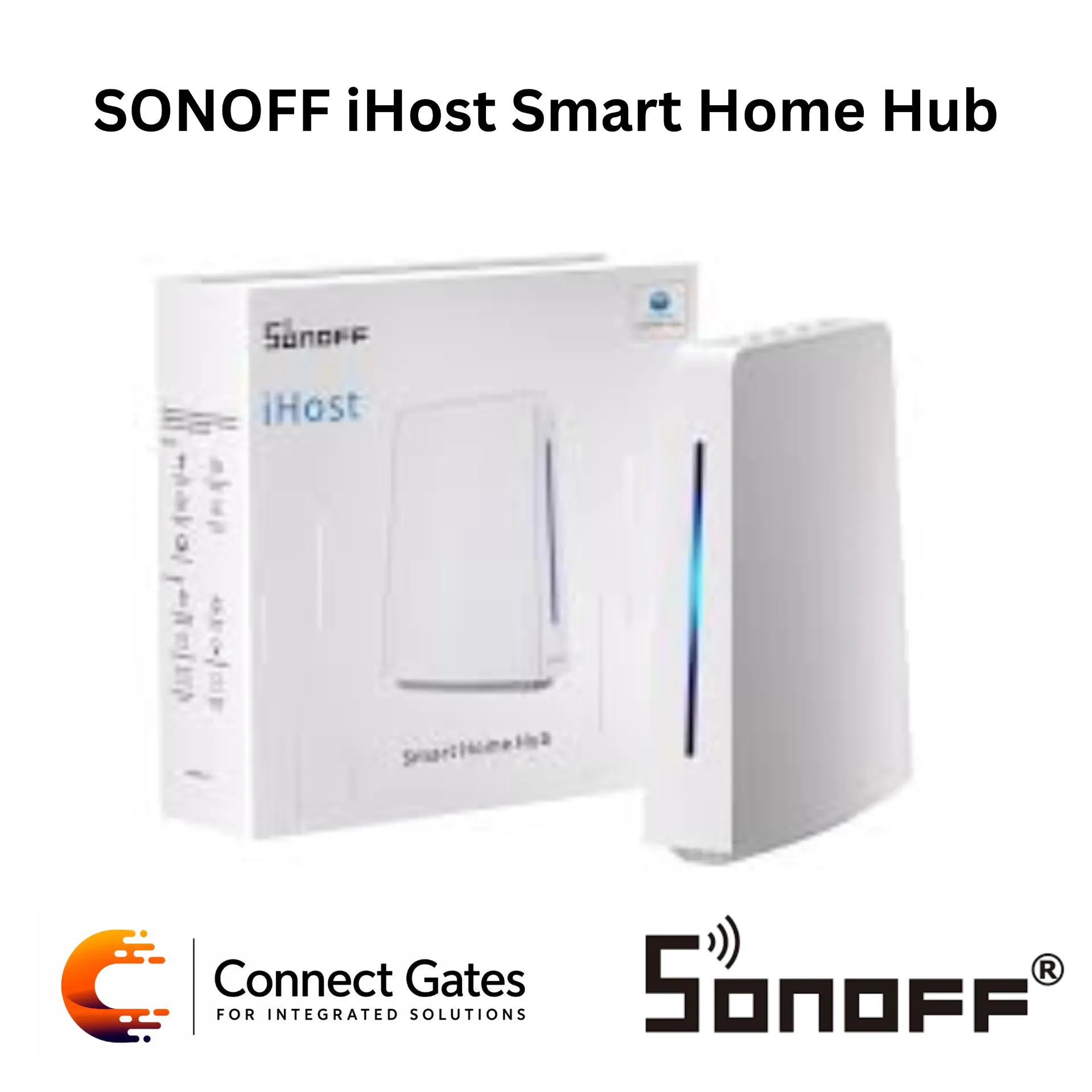 [SONOFF iHost Smart Home Hub] SONOFF iHost Smart Home Hub – Local Smart Home Server | Zigbee 3.0 Hub, LAN Control, Docker Add-ons, Wi-Fi & Ethernet Gateway.