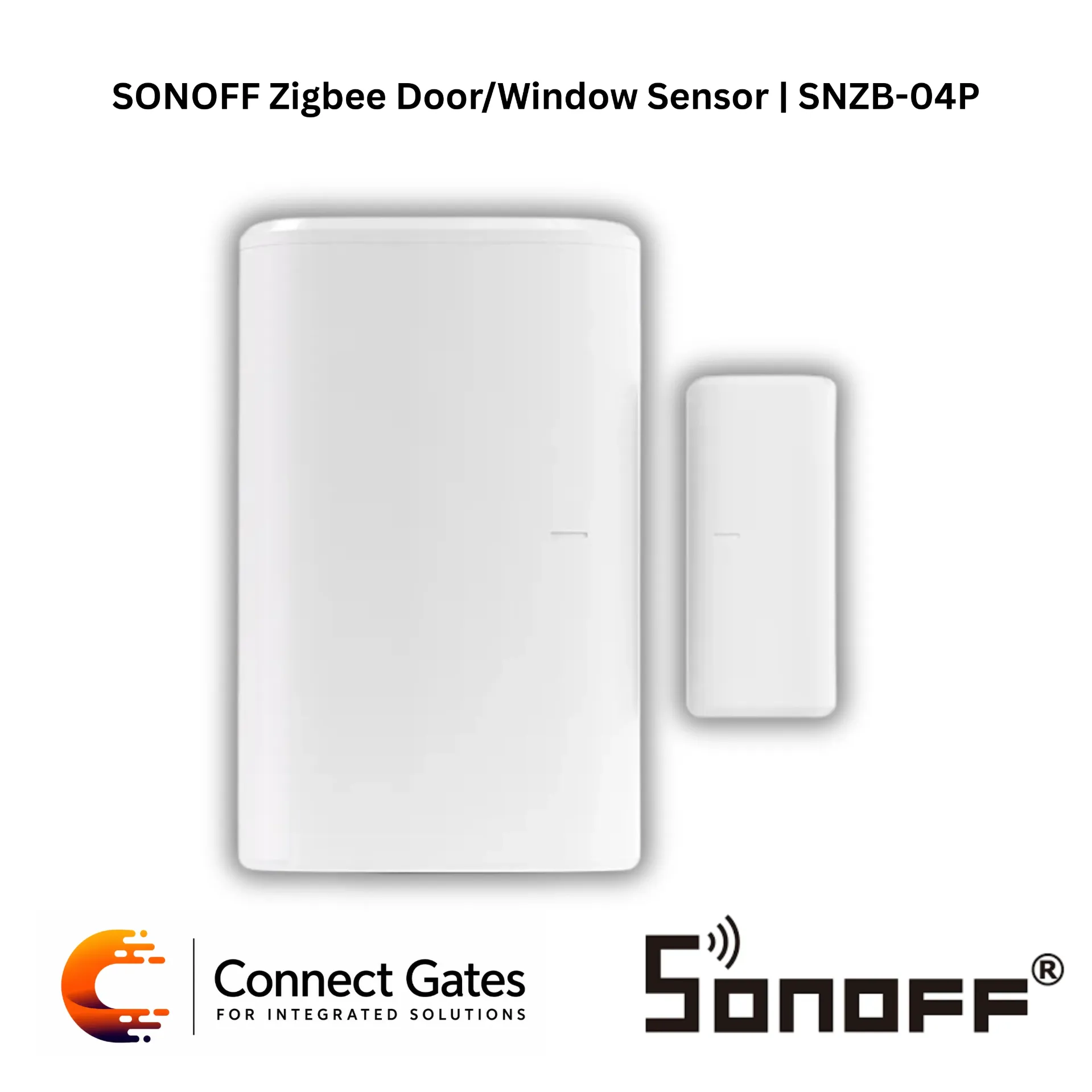 [SNZB-04P] SONOFF Zigbee Door/Window Sensor – SNZB-04P | Zigbee 3.0 Magnetic Contact Sensor, Tamper Alert, Instant Notifications, 5-Year Battery Life.