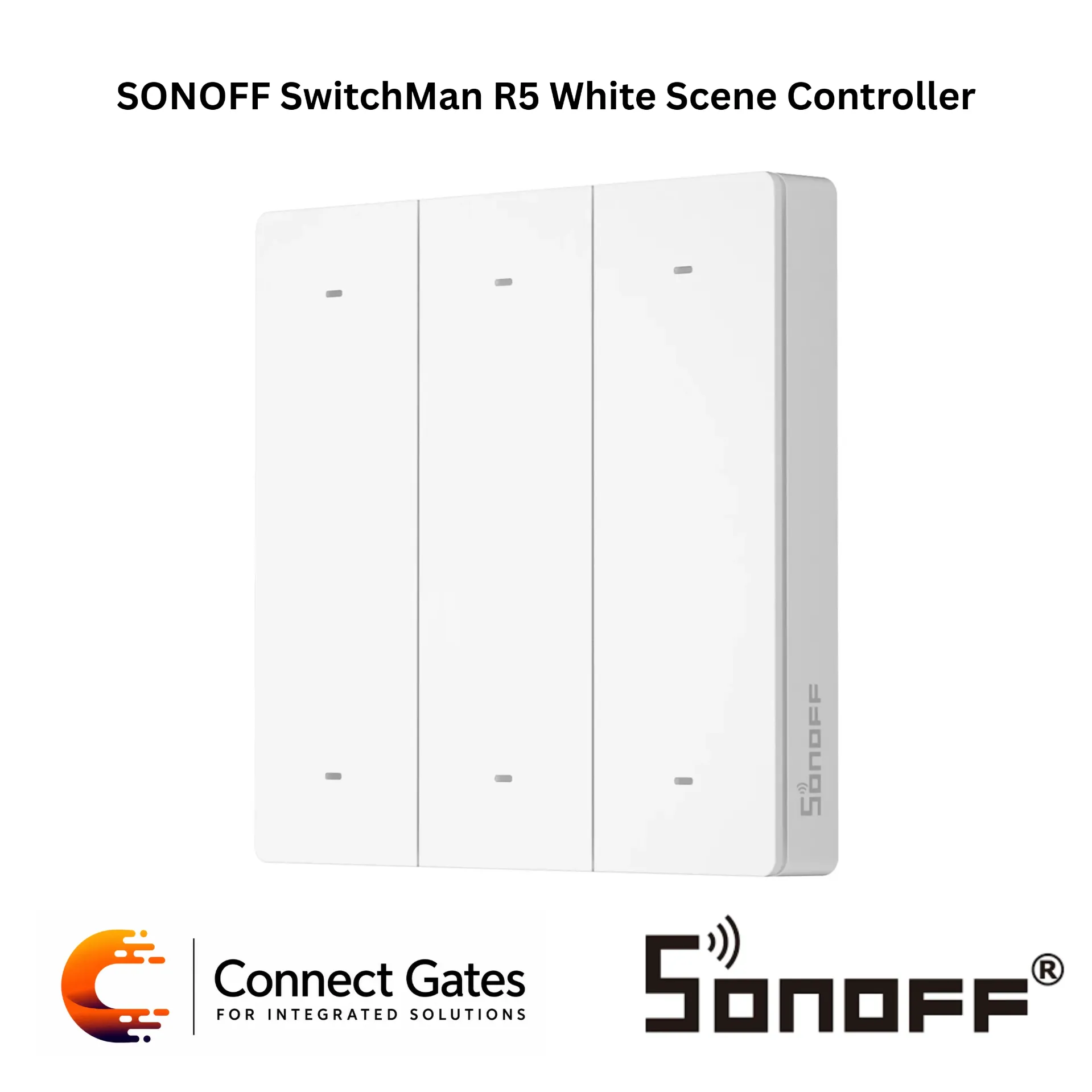 SONOFF SwitchMan R5 Smart Scene Controller – Wireless eWeLink-Remote Multi-Action Scene Switch.