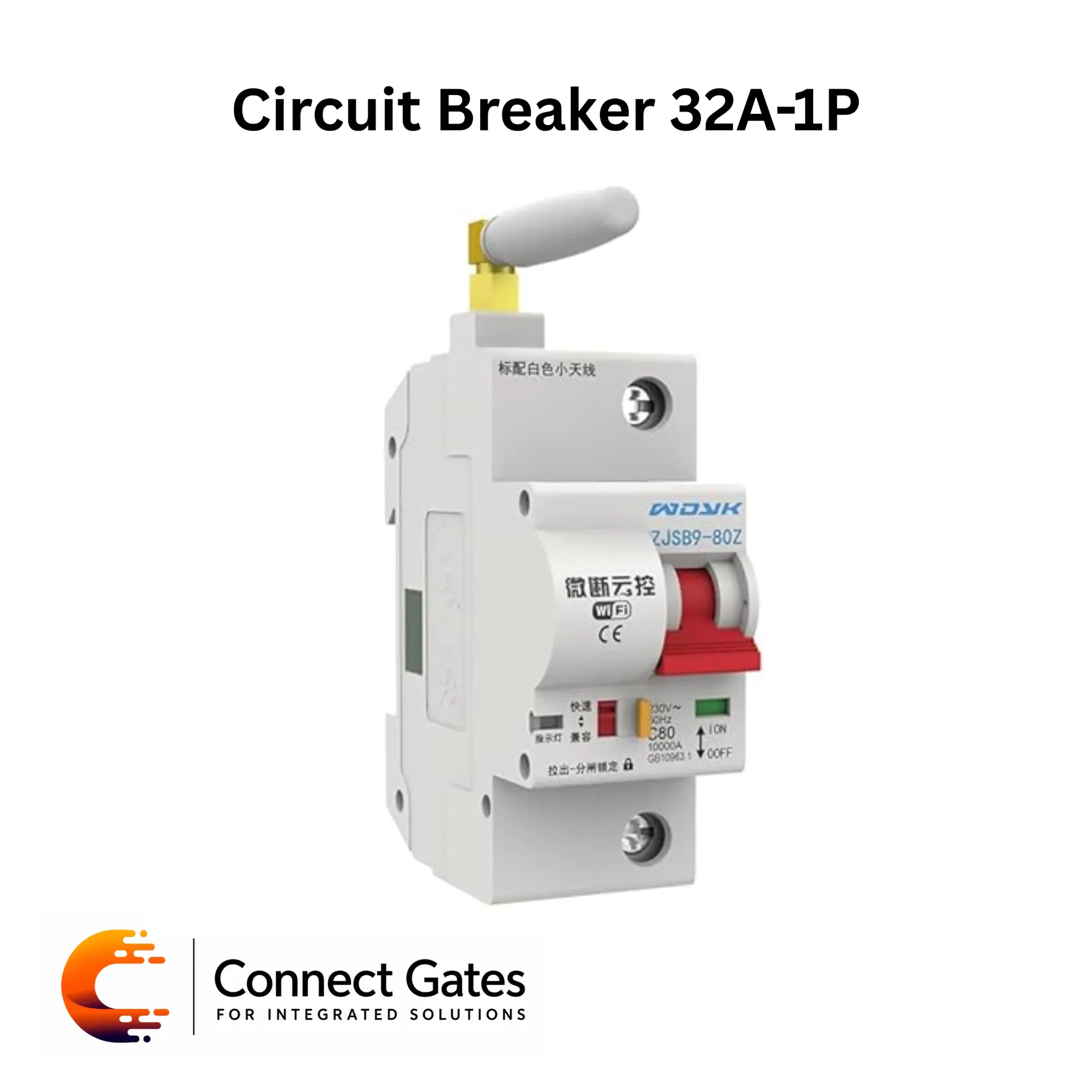 [32A-1P] SONOFF 32A 1P Smart Wi-Fi Circuit Breaker – eWeLink Remote Control, AC230V, Time Scheduling & Smart Scenes.