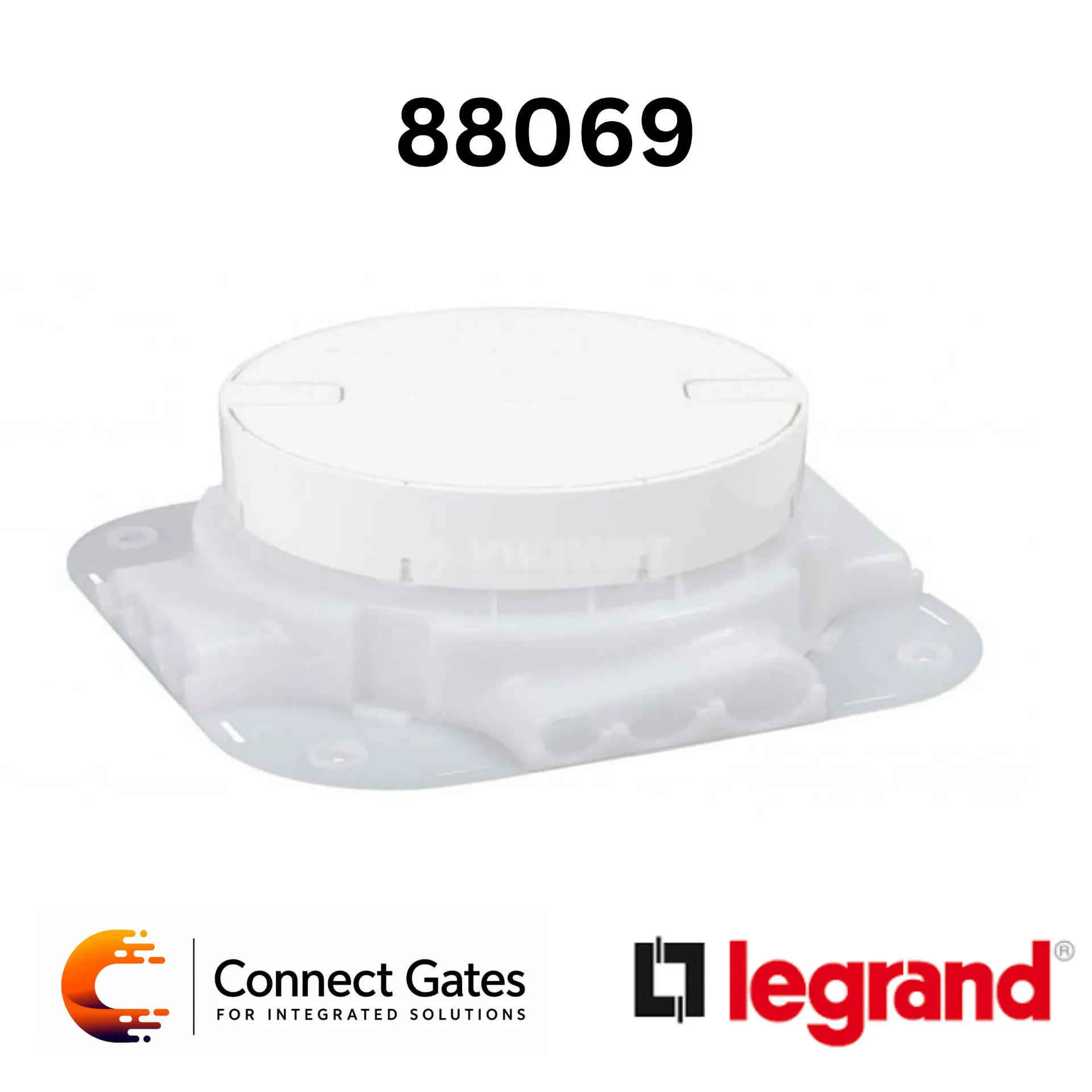 Legrand 088069 Back Box for IP66 Floor Box – 4 Modules, Screed Floor Installation.