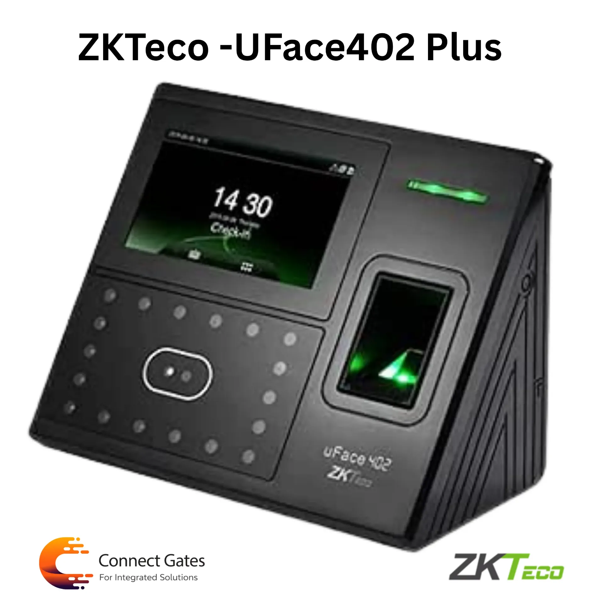 [UFACE402-PLUS] ZKTeco UFace402 Plus – Advanced Face, Fingerprint & RFID Time Attendance & Access Control Device